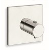 Façade pour boîtier thermostatique Chromé TRIVERDE - CRISTINA ONDYNA XT80051