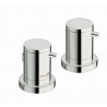 BAIN DOUCHE TRIVERDE SUR GORGE THERMOSTATIQUE 2 SORTIES CHROME - CRISTINA ONDYNA XT14251 BAIN DOUCHE TRIVERDE SUR GORGE THERMOST