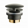 Bonde Lavabo Ecoulement Libre Laiton Noir 5-55Mm Robinetterie VIDAGES - CRISTINA ONDYNA UD52513