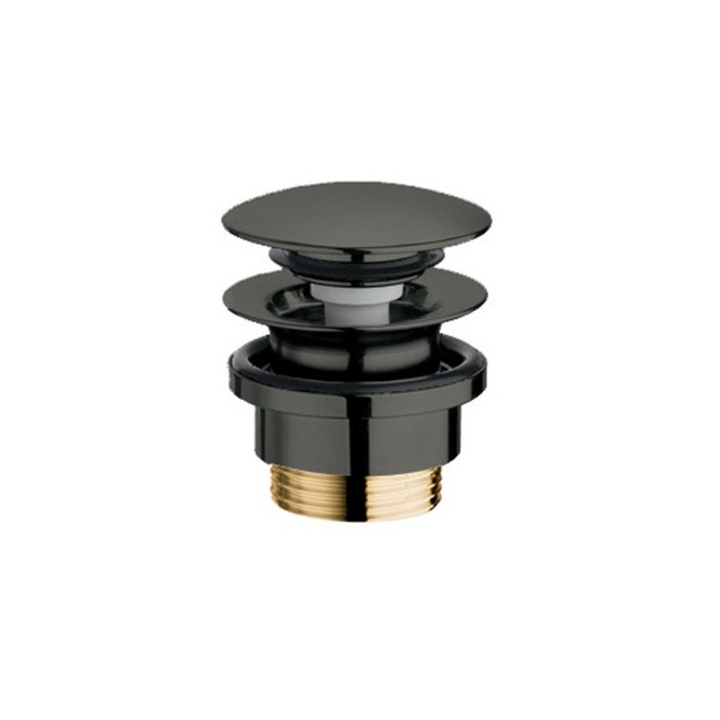 Bonde Lavabo Up&Down Laiton Nf Chrome Noir 5-55 Mm Robinetterie VIDAGES - CRISTINA ONDYNA UD42572 Bonde Lavabo Up&Down Laiton Nf