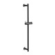 Barre De Douche Seule 60 Cm Chrome Noir Brosse Robinetterie HYDROTHERAPIE - CRISTINA ONDYNA PD07075