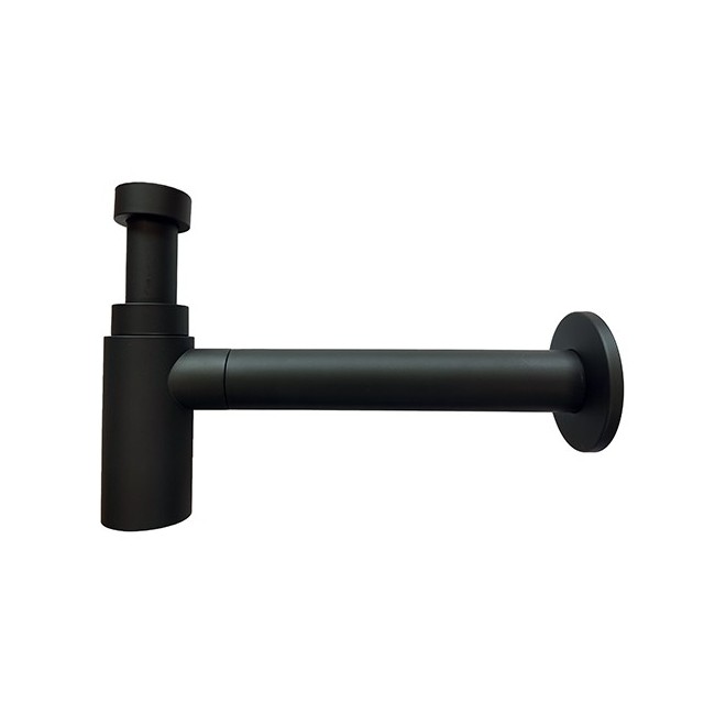 Siphon Lavabo Small Laiton Black Mat Robinetterie VIDAGES - CRISTINA ONDYNA AC53913 Siphon Lavabo Small Laiton Black Mat Robinet