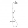Colonne De Douche Cross Road Thermostatique Complete Chrome Robinetterie CROSS ROAD - CRISTINA ONDYNA CR48651