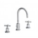 Lavabo Cross Road 3 Trous + Vidage Chrome Robinetterie CROSS ROAD - CRISTINA ONDYNA CR20551