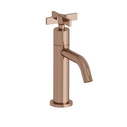 Lave Mains Cross Road Eau Froide Or Rose Robinetterie CROSS ROAD - CRISTINA ONDYNA CR23046P Lave Mains Cross Road Eau Froide Or 