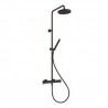 Colonne De Douche Cross Road Thermostatique Complete Blackmat Robinetterie CROSS ROAD - CRISTINA ONDYNA CR48613
