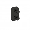 Façade douche/bain encastrée en laiton BLACKMAT EAST SIDE - CRISTINA ONDYNA XT65213