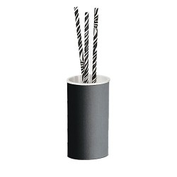 Porte Verre A Poser Ambiente Chrome Noir Brosse Robinetterie AMBIENTE - CRISTINA ONDYNA AM74575 Porte Verre A Poser Ambiente Chr