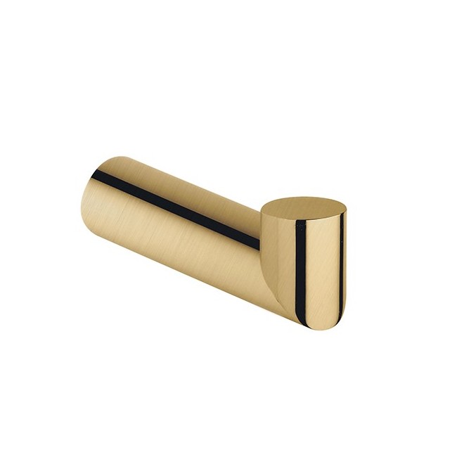 Porte Peignoir Ambiente Or Brosse - CRISTINA ONDYNA AM24196P Porte Peignoir Ambiente Or Brosse - CRISTINA ONDYNA AM24196PAM24196