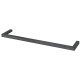Porte Serviette Domino 40 Cm Chrome Noir Brosse Robinetterie DOMINO - CRISTINA ONDYNA DM21175