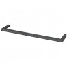 Porte Serviette Domino 40 Cm Chrome Noir Brosse Robinetterie DOMINO - CRISTINA ONDYNA DM21175