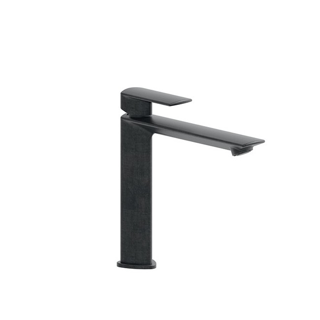 Mitigeur Lavabo Medium Avec Vidage Up&D Laiton Chromé Noir Brossé PROFILO - CRISTINA ONDYNA PF22775