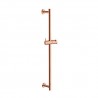 Barre De Douche Seule 60 Cm Or Rose Brosse Robinetterie HYDROTHERAPIE - CRISTINA ONDYNA PD07034P