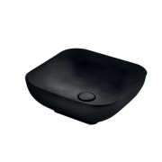 Lavabo A Poser Ciotola 40X40 Black Mat Robinetterie VASQUES - CRISTINA ONDYNA CI404013 Lavabo A Poser Ciotola 40X40 Black Mat Ro