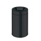 Poubelle Pour Papier Avec Couvercle Anti-Flamme Black Mat 5L - CRISTINA ONDYNA LB53513