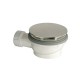 Bonde De Douche Hauteur 64 Mm Couvercle Extra Plat Metal Brosse Robinetterie VIDAGES - CRISTINA ONDYNA AD45528