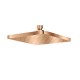 Pomme Douche Carree 180*180 Or Rose Brosse Pvd Robinetterie HYDROTHERAPIE - CRISTINA ONDYNA PD01634P