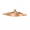 Pomme Douche Carree 180*180 Or Rose Brosse Pvd Robinetterie HYDROTHERAPIE - CRISTINA ONDYNA PD01634P Pomme Douche Carree 180*180