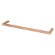 Porte Serviette Domino 40 Cm Or Rose Brosse Robinetterie DOMINO - CRISTINA ONDYNA DM21134P