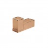 Porte Peignoire Domino Or Rose Brosse Robinetterie DOMINO - CRISTINA ONDYNA DM24134P
