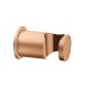 Support Douchette Rond Mural Laiton Or Rose Brosse Robinetterie HYDROTHERAPIE - CRISTINA ONDYNA PD44934P