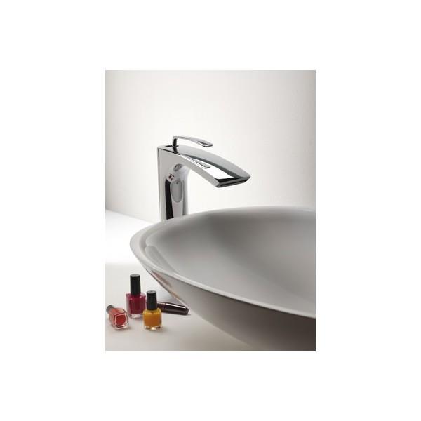 Wiesbaden Alegra Robinet cascade avec bonde clac chrome - 29.4210