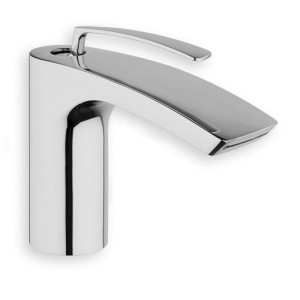 Robinet pour lavabo avec BEC CASCADE Bollicine CHROME - CRISTINA ONDYNA  BO22051