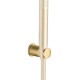 Support Douchette Rond Mural Pvd Or Brosse Robinetterie HYDROTHERAPIE - CRISTINA ONDYNA PD44996P