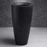 Lavabo Kracklite Free Standing Ceramique Black Mat Robinetterie VASQUES - CRISTINA ONDYNA KRACFREE13