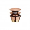 Bonde Lavabo Up&Down Laiton Nf Or Rose 5-55 Mm Pvd Robinetterie VIDAGES - CRISTINA ONDYNA UD42546P
