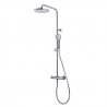 Colonne De Douche Theta White Avec Fourreau Robinetterie THETA - CRISTINA ONDYNA TE43051