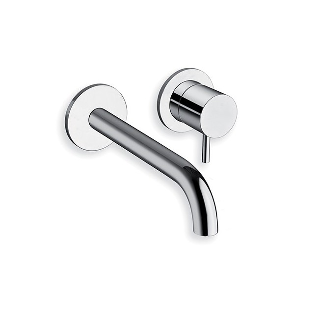 Mitigeur lavabo mural Chromé TRIVERDE - CRISTINA ONDYNA TV25351