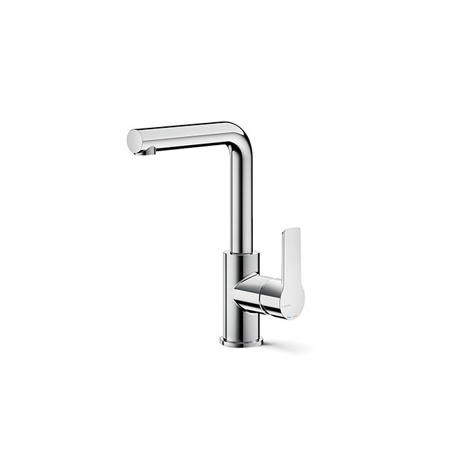 Mitigeur Lavabo Prime Bec Haut C 3 Vidage Plastique Chrome Robinetterie PRIME  - CRISTINA ONDYNA PE22851 Mitigeur Lavabo Prime B