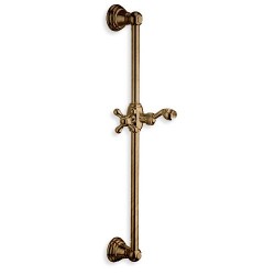 Barre De Douche Impero Seule D.20 H.60 Cm Or Rose Brosse Pvd Robinetterie IMPERO - CRISTINA ONDYNA PD06534P Barre De Douche Impe