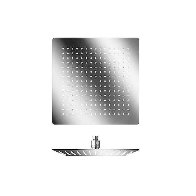 Pomme De Douche Sandwich Inox Carre Chromé - CRISTINA ONDYNA PD96351