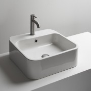 Normal 35 Lave-Mains Vasque Ceramique Avec Trop Plein  Robinetterie VASQUES - CRISTINA ONDYNA WNL3535 Normal 35 Lave-Mains Vasqu