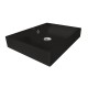 Lavabo Ceramique Cento A Poser Ou A Suspendre Monotrou Blackmat Robinetterie VASQUES - CRISTINA ONDYNA WCE504513