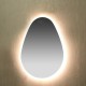 Miroir Œuf Ovum Avec Lumiere Led Robinetterie MIROIRS - CRISTINA ONDYNA OVUMLED