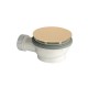 Bonde De Douche Hauteur 64 Mm Couvercle Extra Plat Or Rose Pvd - CRISTINA ONDYNA AD45546P