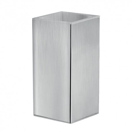 Verre A Poser Quattro Metal Brosse Robinetterie DOMINO - CRISTINA ONDYNA QU74577 Verre A Poser Quattro Metal Brosse Robinetterie