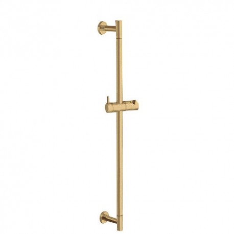 Barre De Douche Seule 60 Cm Or Brosse Robinetterie HYDROTHERAPIE - CRISTINA ONDYNA PD07096P Barre De Douche Seule 60 Cm Or Bross