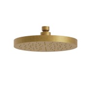 Pomme De Douche Laiton Ronde D. 19 Cm Or  Brosse Pvd Robinetterie HYDROTHERAPIE - CRISTINA ONDYNA PD01496P Pomme De Douche Laito