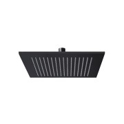Pomme de douche carrée en laiton 30 cm Blackmat QUADRI - CRISTINA ONDYNA SD30013 Pomme de douche carrée en laiton 30 cm Blackmat