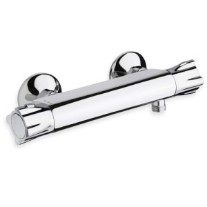 Douche Theta mitigeur poignées métal thermostatique chrome - CRISTINA ONDYNA TE45151 Douche Theta mitigeur poignées métal thermo