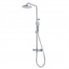 Colonne De Douche Theta White Avec Fourreau Robinetterie THETA - CRISTINA ONDYNA TE43051 Colonne De Douche Theta White Avec Four