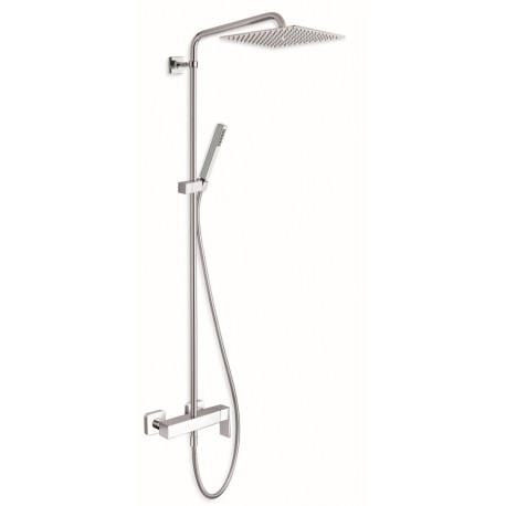 COLONNE DE DOUCHE QUADRI S MITIGEUR CHROME  - CRISTINA ONDYNA QS40951 COLONNE DE DOUCHE QUADRI S MITIGEUR CHROME  - CRISTINA OND