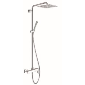 COLONNE DE DOUCHE QUADRI S MITIGEUR CHROME  - CRISTINA ONDYNA QS40951 COLONNE DE DOUCHE QUADRI S MITIGEUR CHROME  - CRISTINA OND