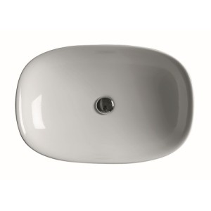 LAVABO CERAMIQUE WILD 60-40-10 CM A ENCASTRER BLANC BRILLANT - CRISTINA ONDYNA WWL6045 LAVABO CERAMIQUE WILD 60-40-10 CM A ENCAS