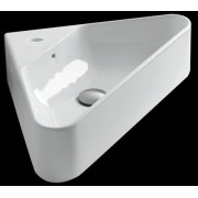 Lave-mains céramique blanc brillant ISOCEL - CRISTINA ONDYNA WIS4209 Lave-mains céramique blanc brillant ISOCEL - CRISTINA ONDYN