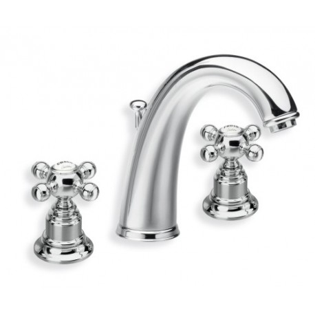 Mélangeur lavabo 3 trous RETRO PARIGI - CRISTINA ONDYNA PG11351 Mélangeur lavabo 3 trous RETRO PARIGI - CRISTINA ONDYNA PG11351P